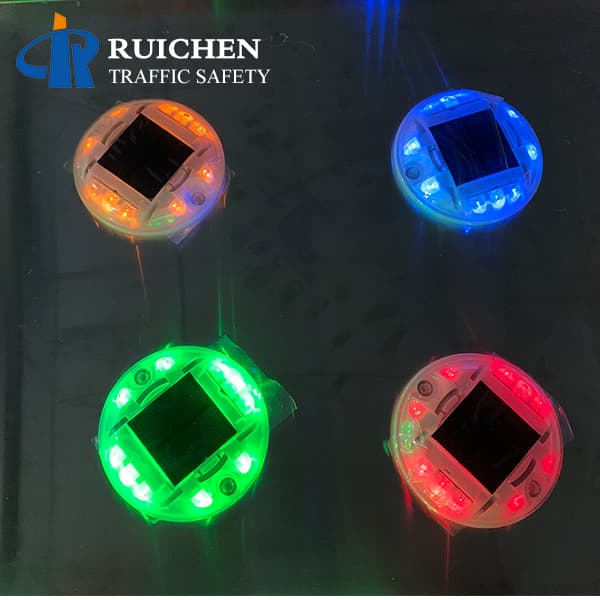 <h3>aluminum Red Led Road Stud Company--RUICHEN Solar road studs </h3>
